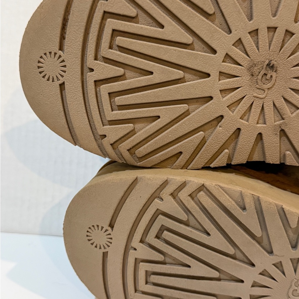 UGG Shearling Platform Slippers Shoes Funkette - Picture 7 of 12